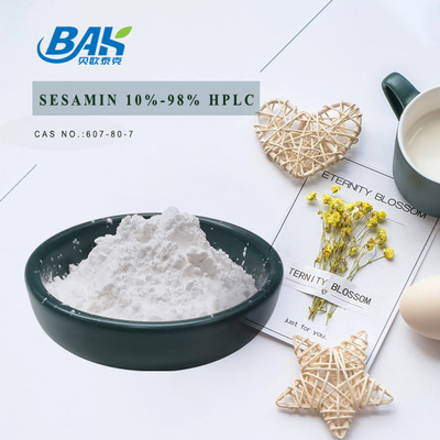 10% - 98% Sesaminの粉のレバー保護補足CAS 607-80-7
