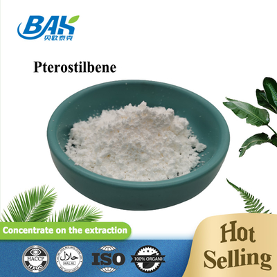99% Pterostilbeneの補足537-42-8の白い粉C16H16O3